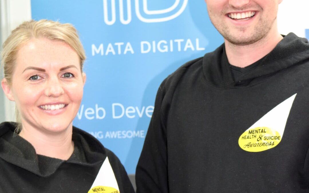 Amber McGrail, Shining Light on the Dark Matamata-Piako founder, with Mata Digital managing director Tim Hampton
